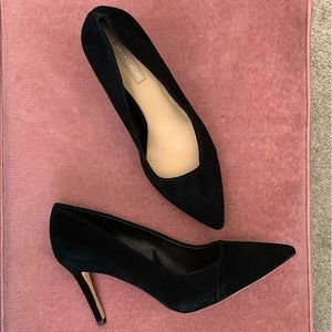 Antonio Melani - Magness black suede heels